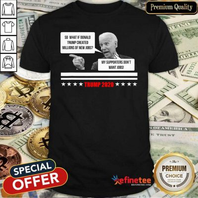 Happy Parody Of Joe Biden Pro Trump 2020 Election Stars Shirt - Design By Refinetee.com