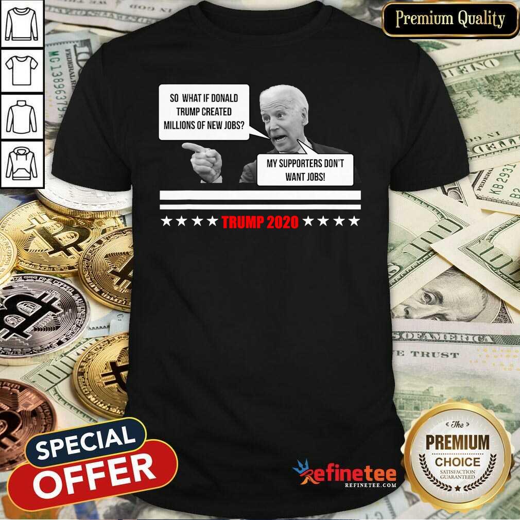 Happy Parody Of Joe Biden Pro Trump 2020 Election Stars Shirt - Design By Refinetee.com