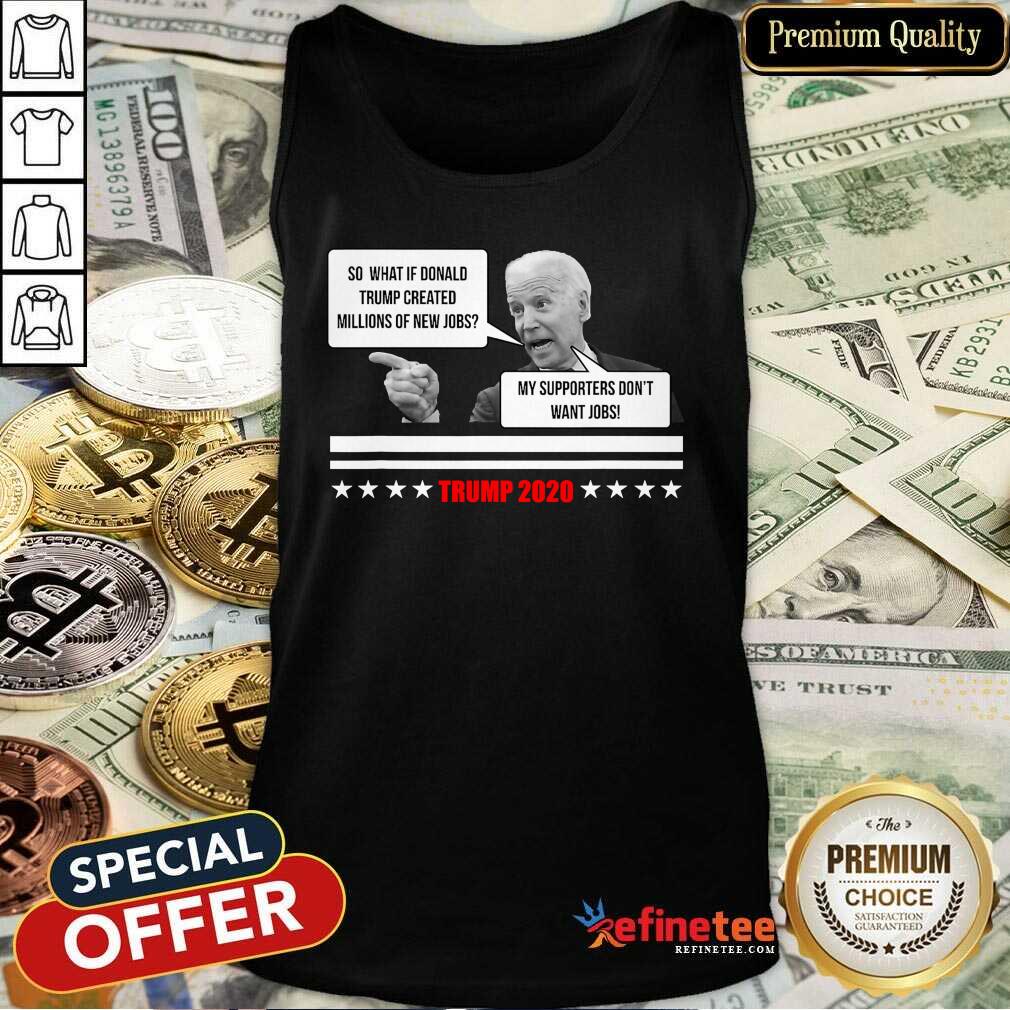Happy Parody Of Joe Biden Pro Trump 2020 Election Stars Tank Top - Design By Refinetee.com Parody Of Joe Biden Pro Trump 2020 Election Stars Tank Top - Design By Refinetee.com