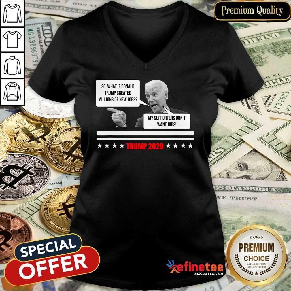 Happy Parody Of Joe Biden Pro Trump 2020 Election Stars V-neck - Design By Refinetee.com Parody Of Joe Biden Pro Trump 2020 Election Stars V-neck - Design By Refinetee.com