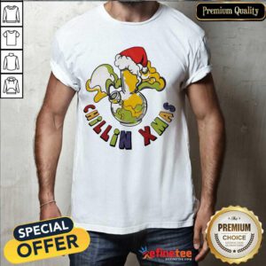 Happy Pot Of Cannabis Chillin Xmas Shirt - Design By Refinetee.com