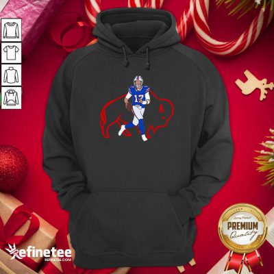 Hot Josh Allen Buffalo Bills Hoodie - Design By Refinetee.com