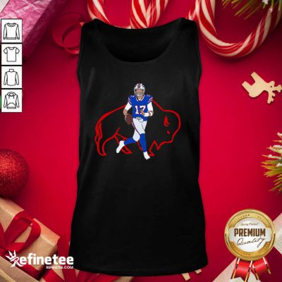Hot Josh Allen Buffalo Bills Tank Top - Design By Refinetee.com