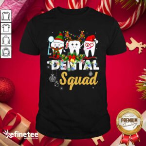 Lovely Dental Squad Merry Christmas Shirt - Design By Refinetee.com
