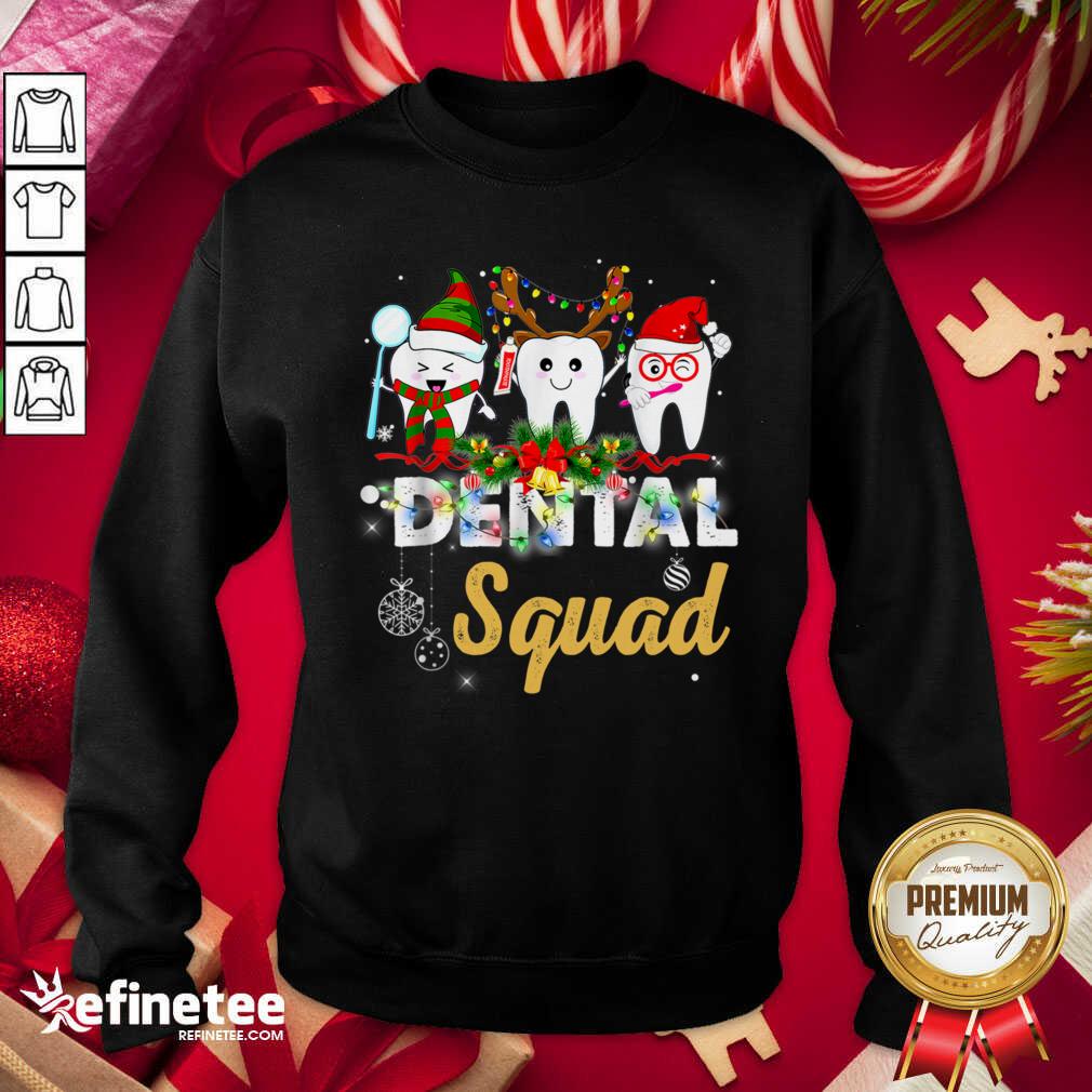 Lovely Dental Squad Merry Christmas Sweatshirt - Design By Refinetee.com Dental Squad Merry Christmas Sweatshirt - Design By Refinetee.com