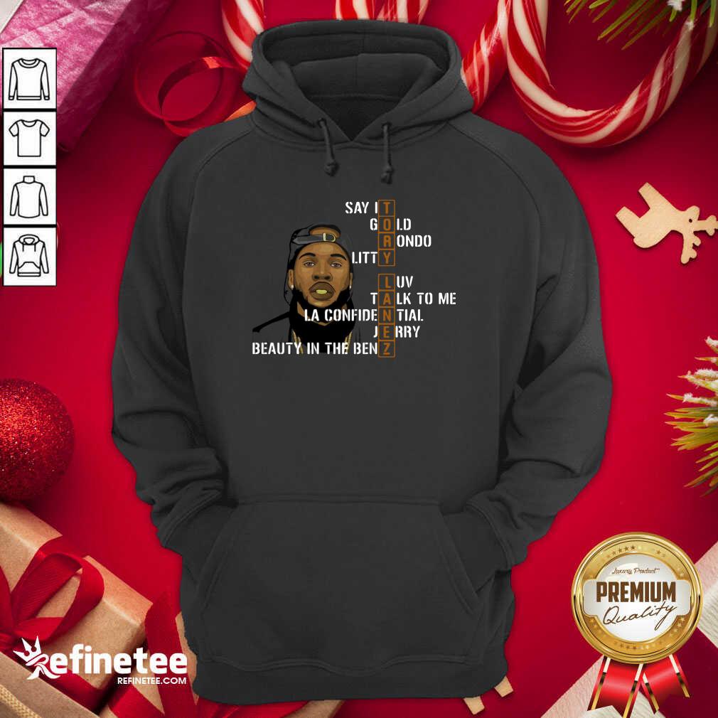 Lovely Tory Lanez Say It Gold Rondo Litty Luv Talk To Me Hoodie - Design By Refinetee.com Tory Lanez Say It Gold Rondo Litty Luv Talk To Me Hoodie - Design By Refinetee.com