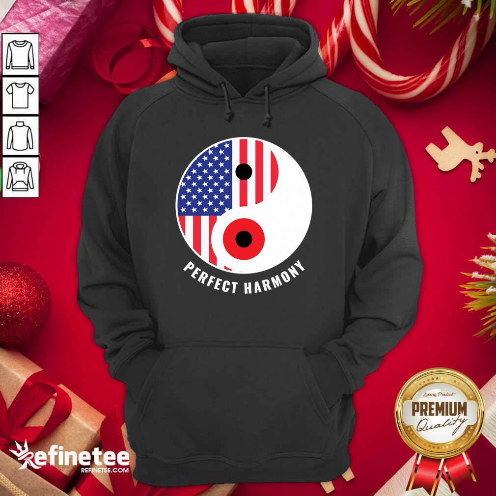 Lovely USA Japan Ying Yang Heritage For Proud Japanese American Hoodie - Design By Refinetee.com USA Japan Ying Yang Heritage For Proud Japanese American Hoodie - Design By Refinetee.com