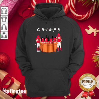 Nice Friends TV Show Kansas City Chiefs Hoodie - Design By Refinetee.com Friends TV Show Kansas City Chiefs Hoodie - Design By Refinetee.com
