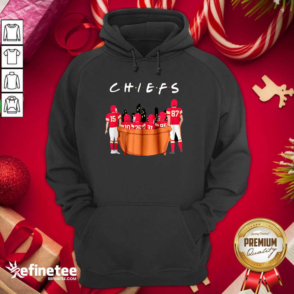 Nice Friends TV Show Kansas City Chiefs Hoodie - Design By Refinetee.com