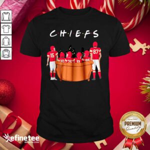 Nice Friends TV Show Kansas City Chiefs Shirt - Design By Refinetee.com