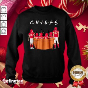 Nice Friends TV Show Kansas City Chiefs Sweatshirt - Design By Refinetee.com