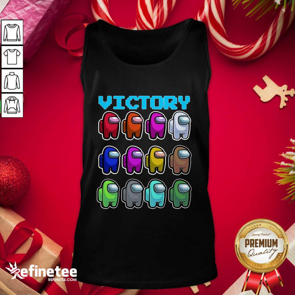 Nice Imposter Among Us Victory Tank Top - Design By Refinetee.com Imposter Among Us Victory Tank Top - Design By Refinetee.com