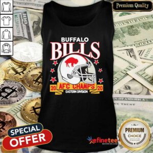 Official Buffalo Bills Afc Champions 2020 Eastern Division Tank Top - Design By Refinetee.com