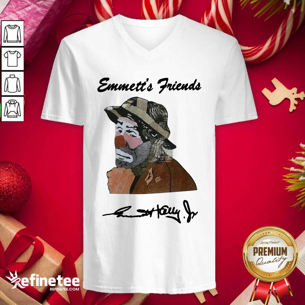 Official Emmett’s Friends Signature V-neck - Design By Refinetee.com Emmett’s Friends Signature V-neck - Design By Refinetee.com
