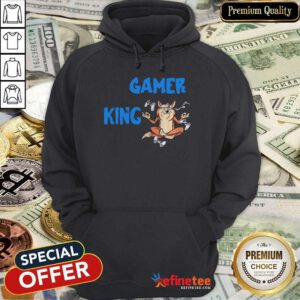 Official Gamer King Console Gaming PC Computer Video Games Hoodie - Design By Refinetee.com