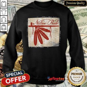 Official Peace Pipe Native Pride Sweatshirt - Design By Refinetee.com
