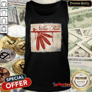 Official Peace Pipe Native Pride Tank Top - Design By Refinetee.com