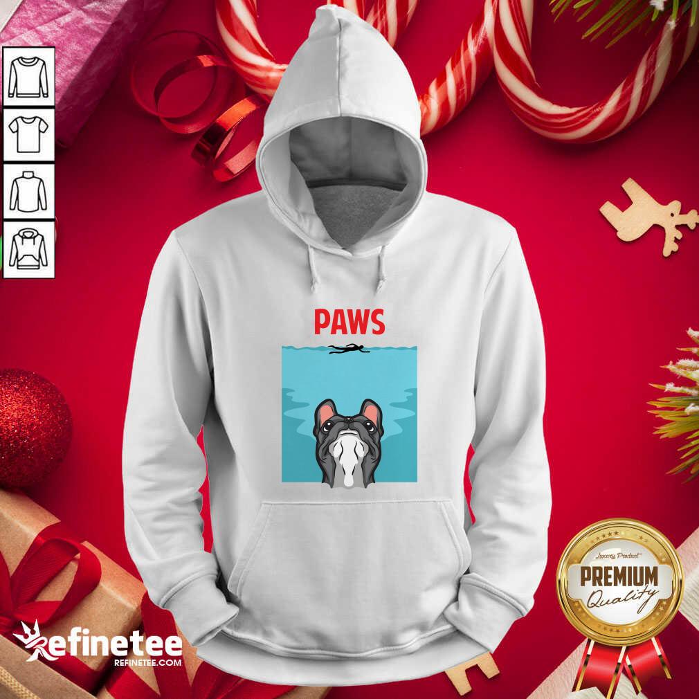 Official Pug And Paws Hoodie - Design By Refinetee.com Pug And Paws Hoodie - Design By Refinetee.com