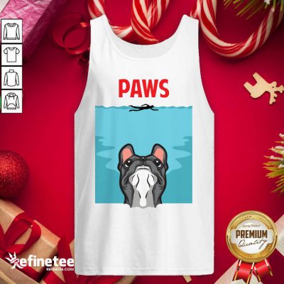 Official Pug And Paws Tank Top - Design By Refinetee.com