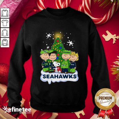 Official Snoopy The Peanuts Seattle Seahawks Christmas Sweatshirt - Design By Refinetee.com Snoopy The Peanuts Seattle Seahawks Christmas Sweatshirt - Design By Refinetee.com