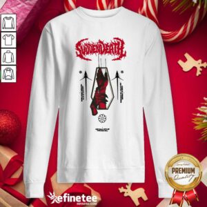 Official Svdden Death Merch Coffin Sweatshirt - Design By Refinetee.com