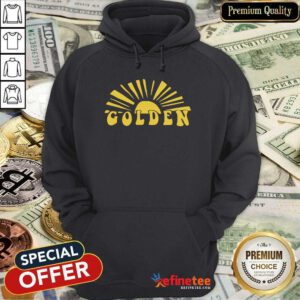 Premium Harry Styles Golden Hoodie - Design By Refinetee.com