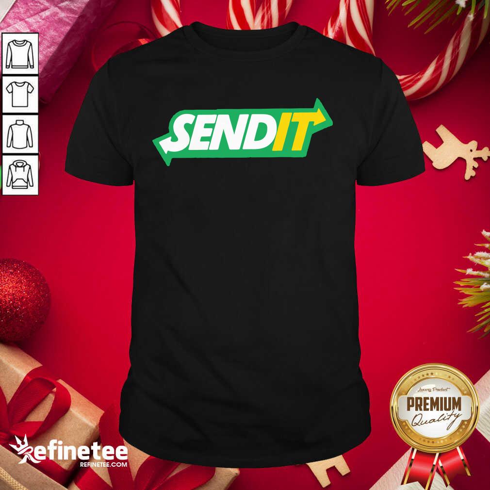 Premium I Love Send It Shirt - Design By Refinetee.com
