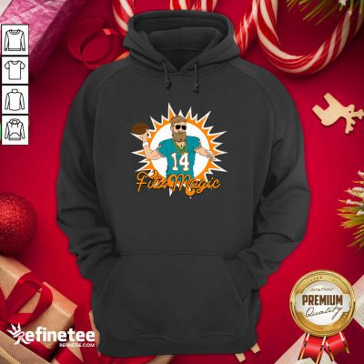 Premium Miami Fitzmagic Ryan Fitzpatrick Hoodie - Design By Refinetee.com Miami Fitzmagic Ryan Fitzpatrick Hoodie - Design By Refinetee.com