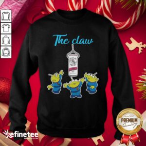Premium The Claw Merry Christmas Sweatshirt - Design By Refinetee.com