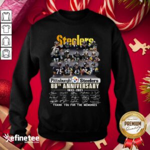 Pro 88th Anniversary 1933 2021 Thank You For The Memories Sweatshirt - Design By Refinetee.com