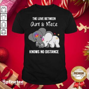 Pro Elephant The Love Between Auntie And Nephew Knows No Distance Shirt - Design By Refinetee.com