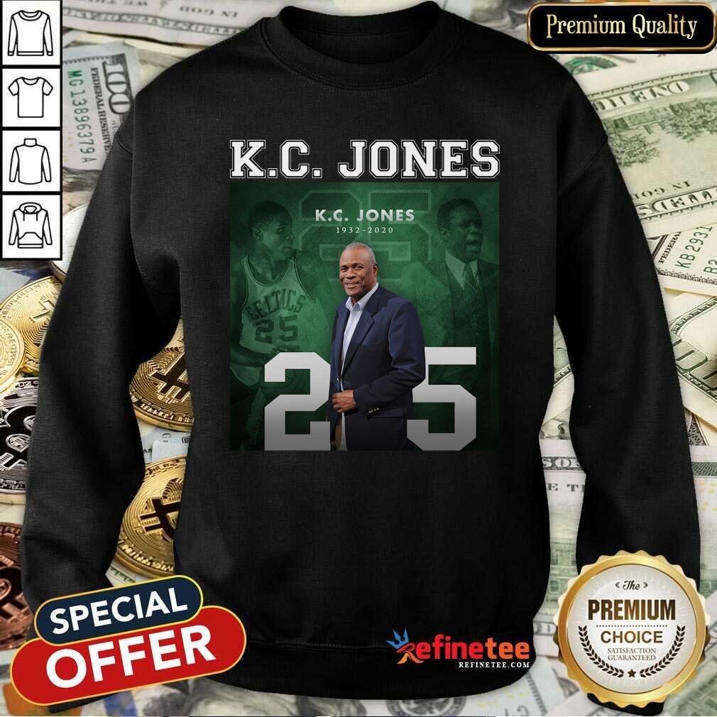 So Beautiful Kc Jones 25 Sweatshirt - Design By Refinetee.com Kc Jones 25 Sweatshirt - Design By Refinetee.com