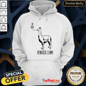 So Beautiful Kendrick Llama Hoodie - Design By Refinetee.com