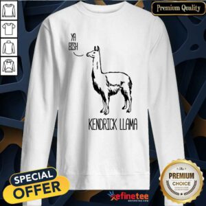 So Beautiful Kendrick Llama Sweatshirt - Design By Refinetee.com