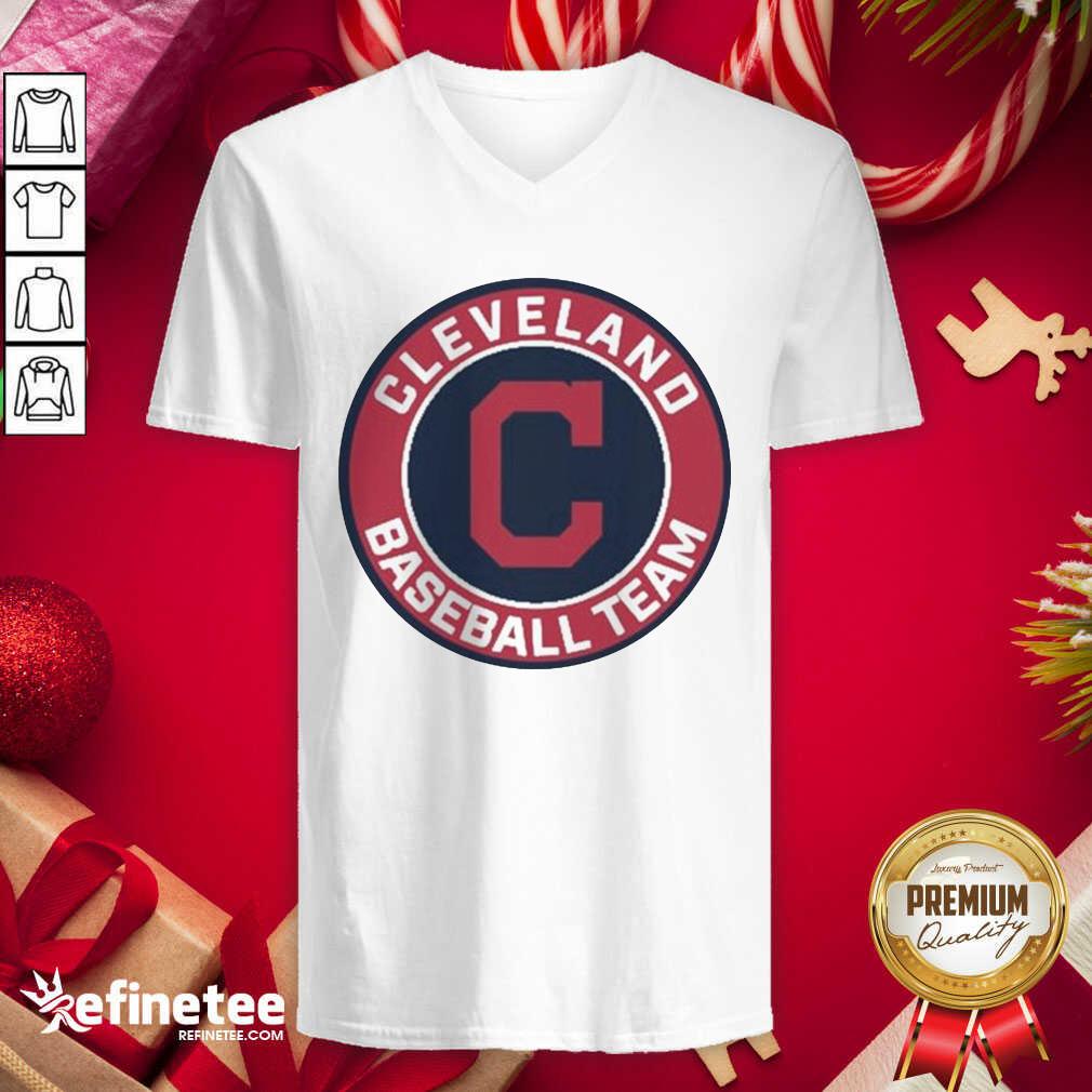 Super Nice Cleveland Baseball Team 2020 V-neck - Design By Refinetee.com Cleveland Baseball Team 2020 V-neck - Design By Refinetee.com