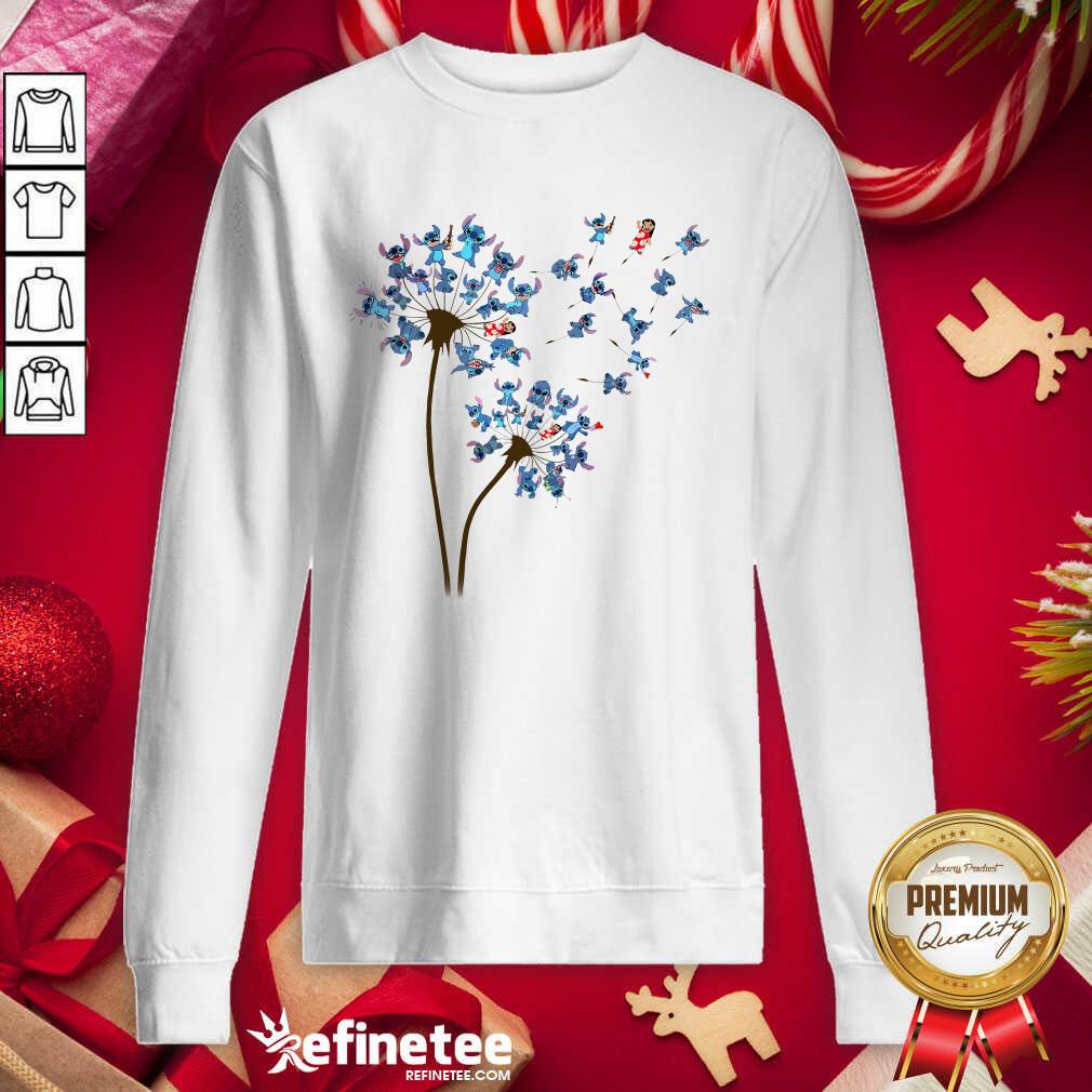 Super Nice Stitch Dandelion 2020 Sweatshirt - Design By Refinetee.com