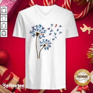 Super Nice Stitch Dandelion 2020 V-neck - Design By Refinetee.com