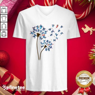 Super Nice Stitch Dandelion 2020 V-neck - Design By Refinetee.com Stitch Dandelion 2020 V-neck - Design By Refinetee.com