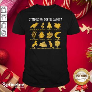 Super Nice Symbols Of North Dakota Shirt - Design By Refinetee.com
