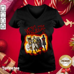 Super Nice The Holy Walkers V-neck - Design By Refinetee.com