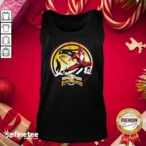 Super Nice Tyrannosaurus Power Coin Mighty Morphin Power Rangers Tank Top - Design By Refinetee.com