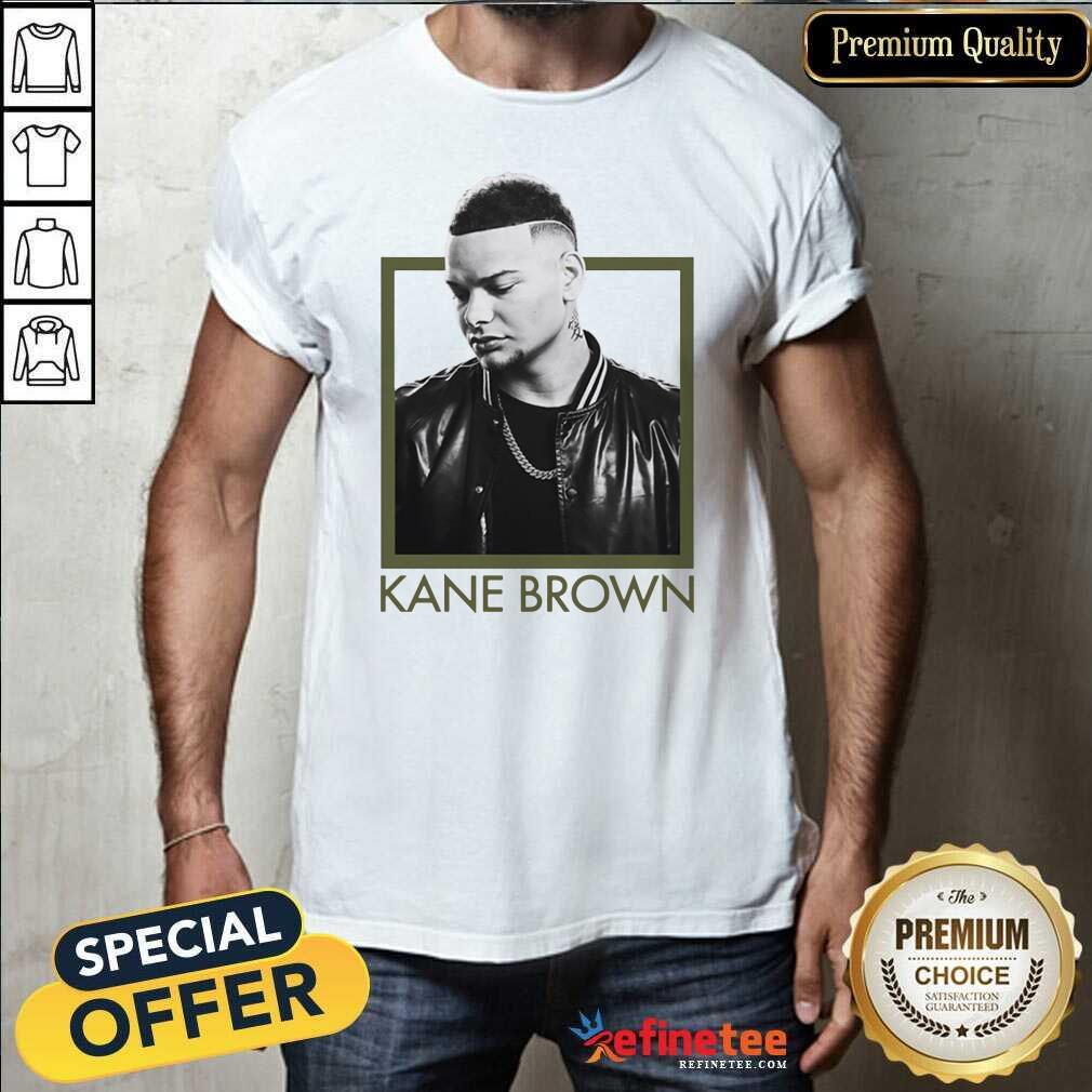 Top Kane Brown Merch Kb Photo Shirt - Design By Refinetee.com