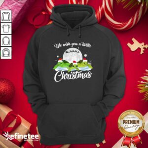 Top Turtles Santa We Wish You A Turtle Christmas Hoodie - Design By Refinetee.com