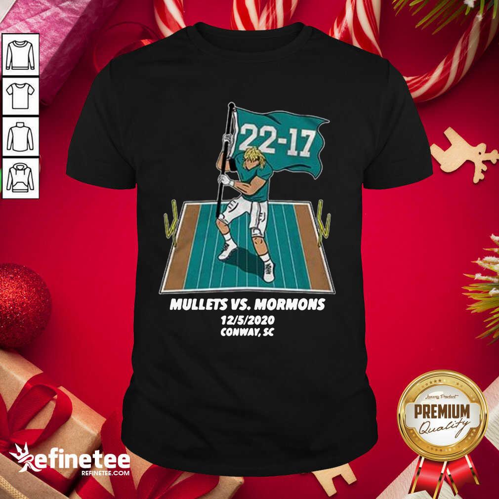 Wonderful Mullets Vs Mormons Shirt - Design By Refinetee.com