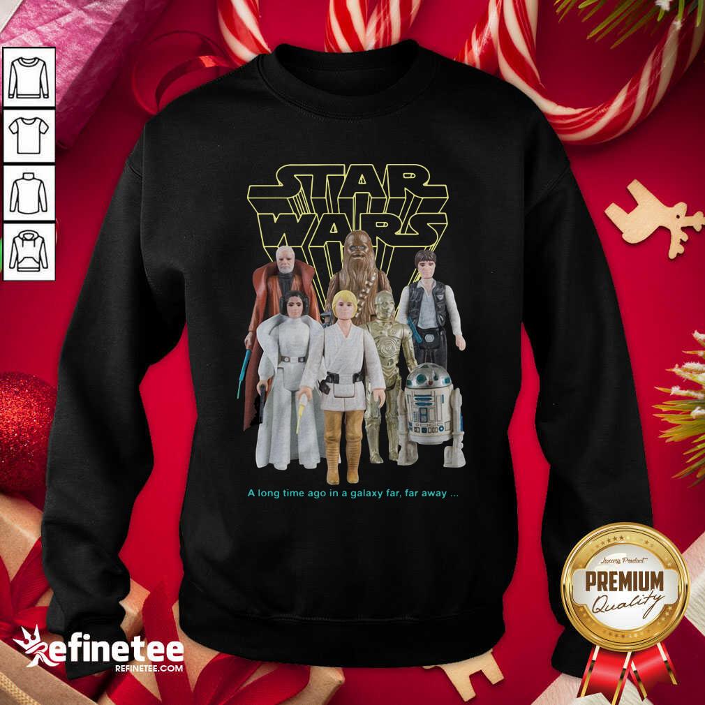 Wonderful Star Wars Good Guys Action Figures Sweatshirt - Design By Refinetee.com Star Wars Good Guys Action Figures Sweatshirt - Design By Refinetee.com