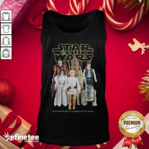 Wonderful Star Wars Good Guys Action Figures Tank Top - Design By Refinetee.com