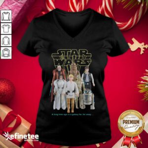 Wonderful Star Wars Good Guys Action Figures V-neck - Design By Refinetee.com