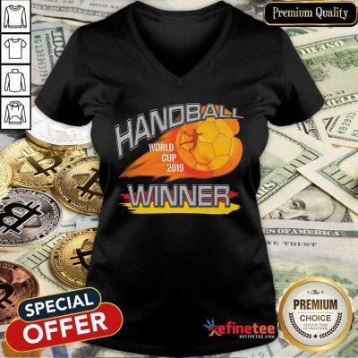 Attractive Handball 2019 Germany V-neck - Design By Refinetee.com