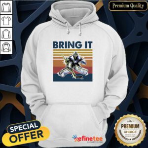 Attractive Hockey Bring It Vintage Hoodie - Design By Refinetee.com