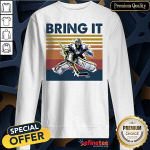 Attractive Hockey Bring It Vintage Sweatshirt - Design By Refinetee.com